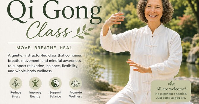 Outdoor Qi Gong Class Led by Andrea